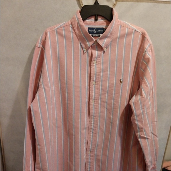 ralph lauren custom fit dress shirt